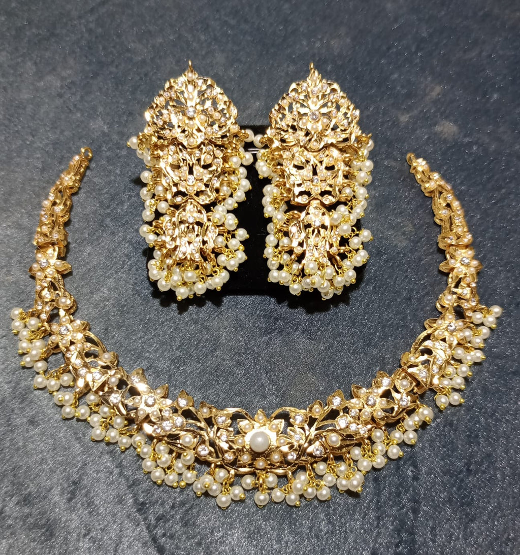 Gold Look Necklace Set