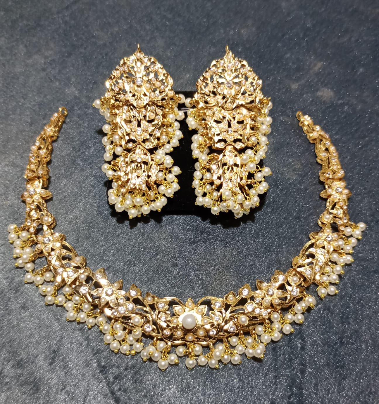 Gold Look Necklace Set
