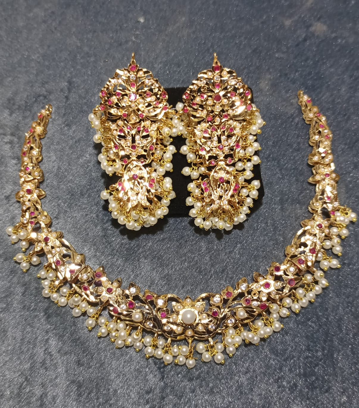 Gold Look Necklace Set